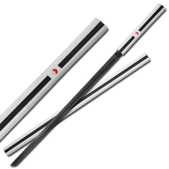 Master Cutlery Fixed Blade 40in Stainless Steel Blade Uchiha Clan Ninja Symbol Handle - Master Cutlery
