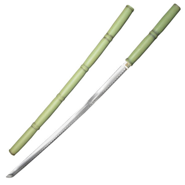 Master Cutlery Fixed Blade 41.5in Stainless Steel Blade Bamboo Handle - Master Cutlery