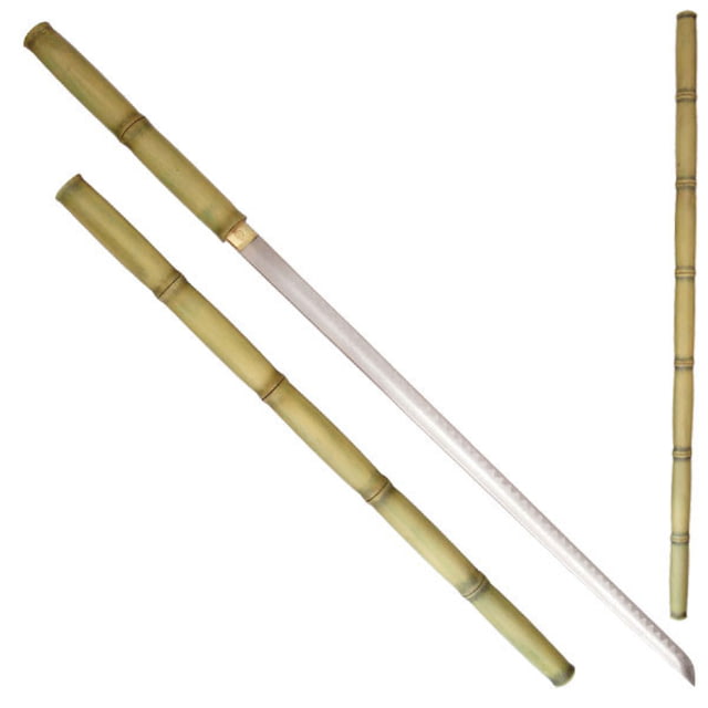 Master Cutlery Fixed Blade 41in Stainless Steel Blade Bamboo Handle - Master Cutlery