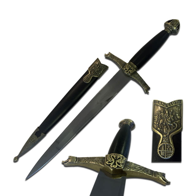 Master Cutlery Fixed Blade 9.6in Stainless Steel Blade Black Nylon Fiber Handle - Master Cutlery