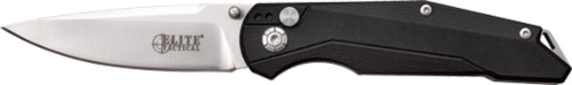 Elite Tactical Cruiser Folding Knife 3 in Stainless Steel Drop Point - Elite Tactical