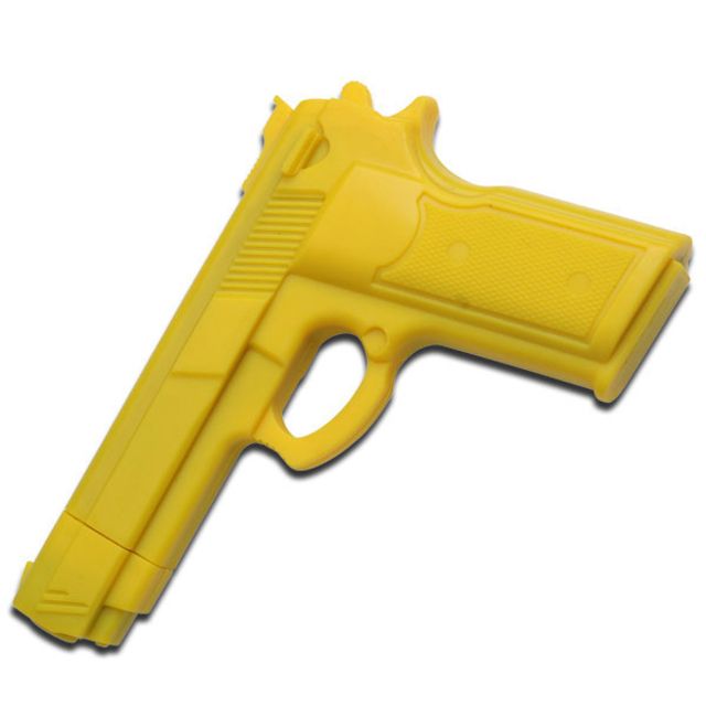 Master Cutlery Rubber Training Gun 7in Overall - Master Cutlery