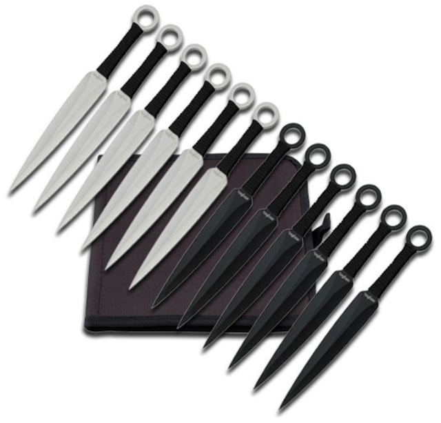 Master Cutlery Tactical 8.5in Stainless Steel Blade Black Cord Wrapped Handle - Master Cutlery
