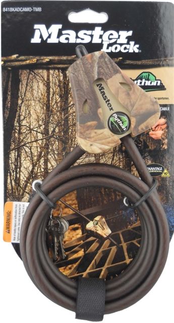 Master Lock Python Security Cable 5/16in Camo