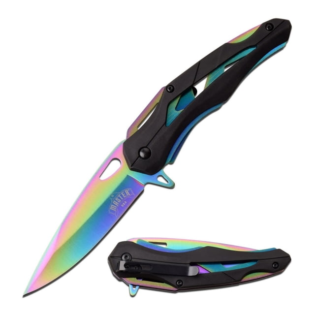 Master USA  3CR13 Steel Blade ABS Handle Folding Knife - Master Usa
