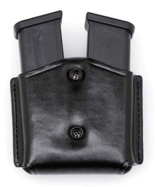 Master's Holsters Double Mag Case Single Stack .45 Black - Master's Holsters