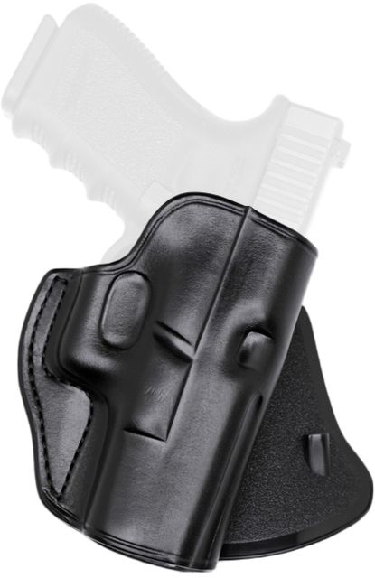 Master's Holsters Open Top Paddle OWB Holster Glock 43 Black - Master's Holsters