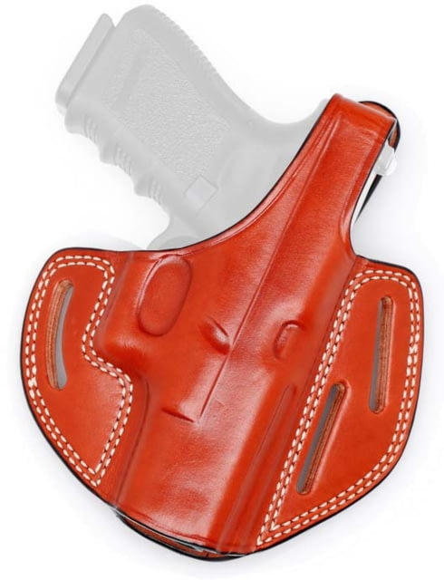 Master's Holsters Pancake OWB Holster w/ Retention Glock 48 Brown - Master's Holsters