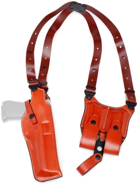 Master's Holsters Vertical Shoulder Holster Magnum Research Desert Eagle Right Hand Plain Brown - Master's Holsters