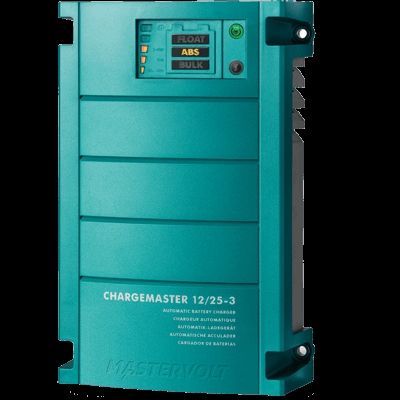 MasterVolt Battery Charger ChargeMaster 12V 25A 3 Bank New Condition - Mastervolt