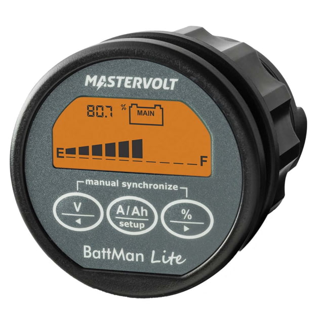 MasterVolt BattMan Lite Battery Monitor - 12/24V One Size