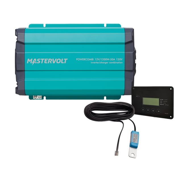 MasterVolt PowerCombi Pure Sine Wave Inverter/Charger - 1200W - 12V - 50A Kit One Size - Mastervolt