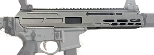 EDEMO Matador Arms Mat9 Upper Receiver 9mm 7.825 in 1-10 Twist 1/2x28 Threads 4150 Lightweight Nitrided Gray MAT9-U-GRY EDEMO2 - Matador Arms