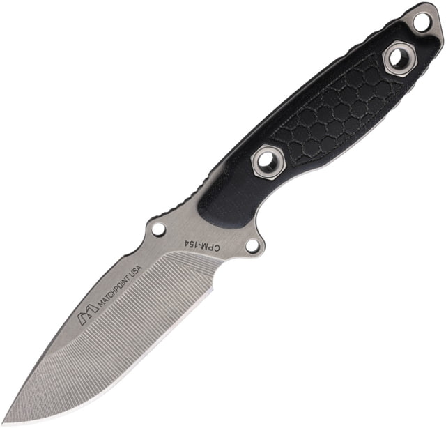 Matchpoint USA Pro Elite Fixed Blade Blk Mic MAT89576 - Matchpoint Usa