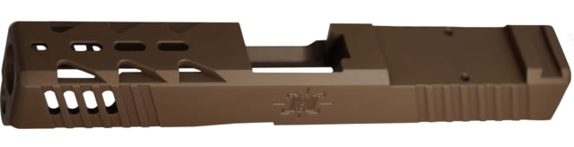 Matrix Arms Alpha Glock 19 Gen 3 Pistol Slide DLC Finish Brown Compact - Matrix Arms