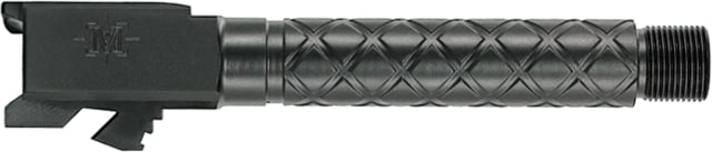 Matrix Arms Fluted Threaded Pistol Barrel MX19/Glock 19 Gen 1-4 4.452 in 1-16 Twist 1/2x28 Black - Matrix Arms