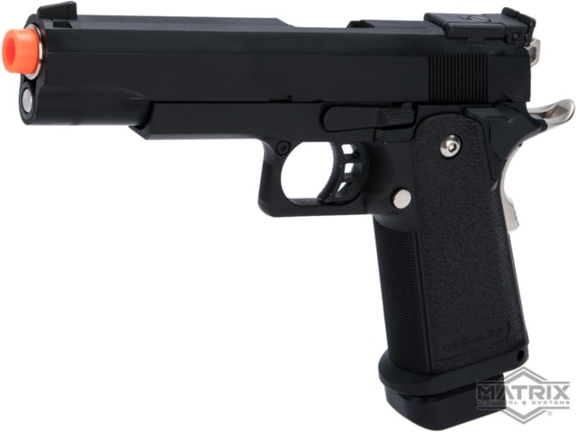 Matrix Hi-Capa Gas Blowback Airsoft Pistol 5.1in Black - Matrix