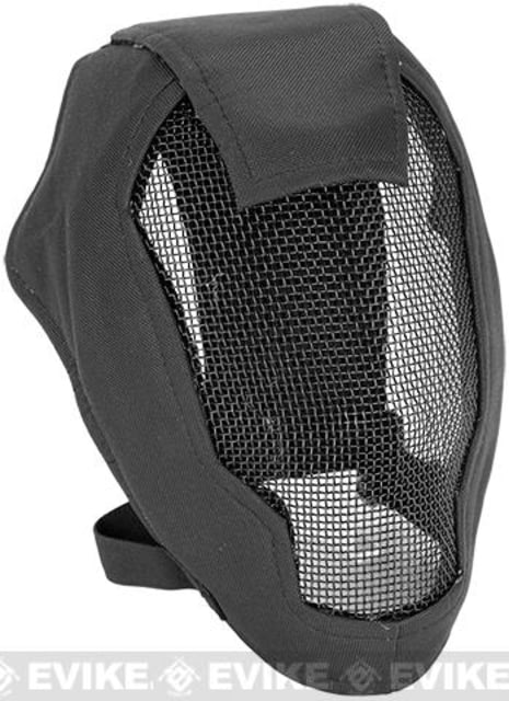 Matrix Iron Face Carbon Steel Striker Gen4 Metal Mesh Full Face Mask Black - Matrix