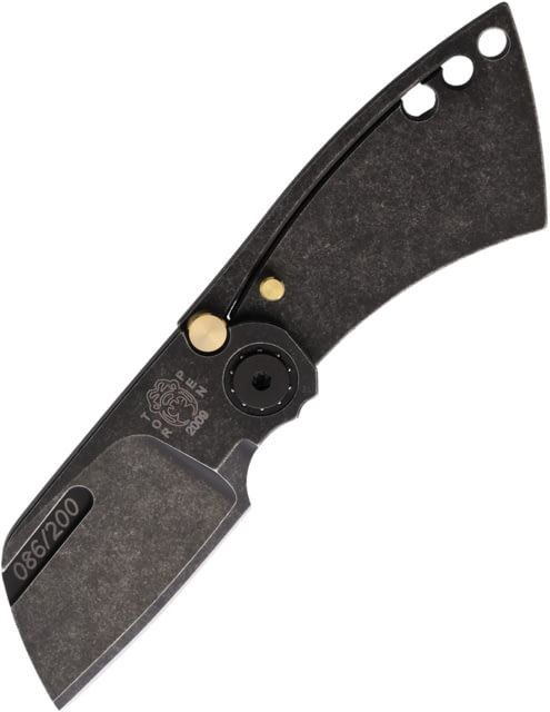 Max Knives Sepia Framelock Black FRD - Max Knives