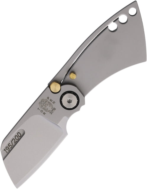 Max Knives Sepia Framelock Satin FRD - Max Knives