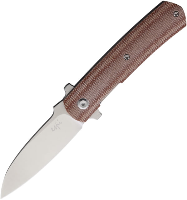 Max Knives Ulys Linerlock Brown Micarta FRD - Max Knives