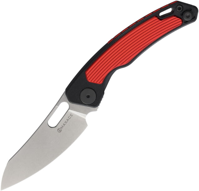 Maxace Black Mirror S Linerlock Red MAX - Maxace