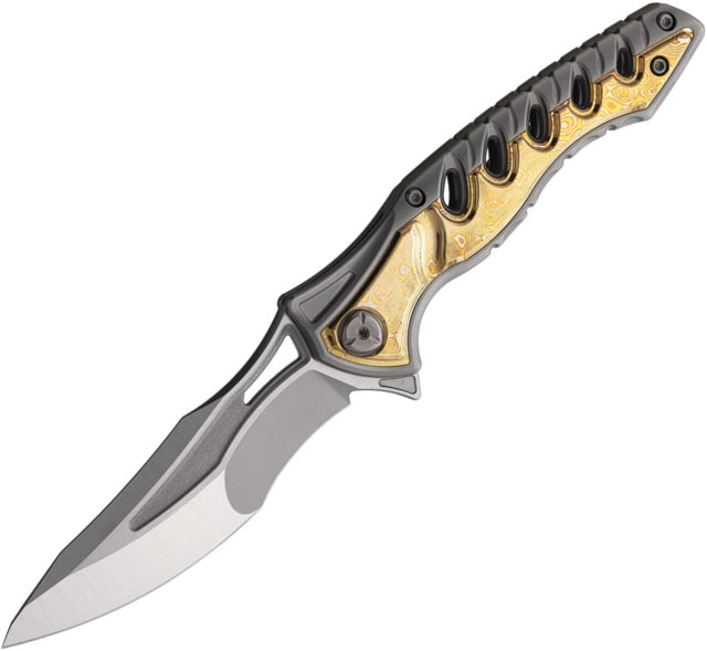 Maxace Hive 2.0 Framelock Mokume 4.25 in Folding Knife - Maxace