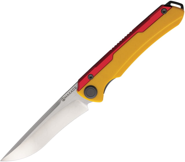 Maxace Kestrel Framelock Yellow/Red - Maxace