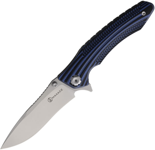 Maxace Zealot III Linerlock Blk/Blue - Maxace