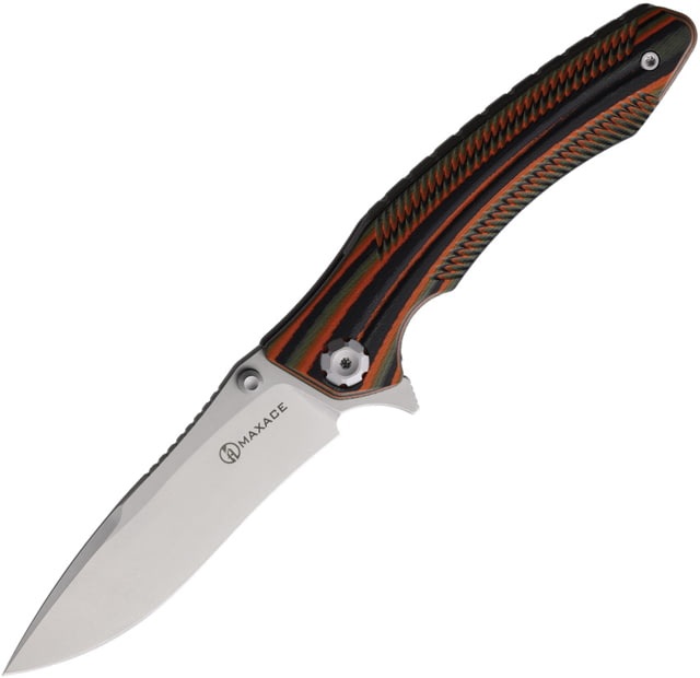 Maxace Zealot III Linerlock Blk/Org - Maxace