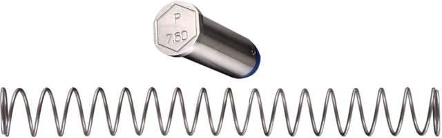 Maxim Defense Industries CQB Buffer & Spring - Pistol Buffer - 7.6 oz Silver/Blue
