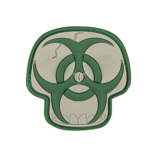 Maxpedition Biohazard Skull Patch Arid 2in x 2in - Maxpedition