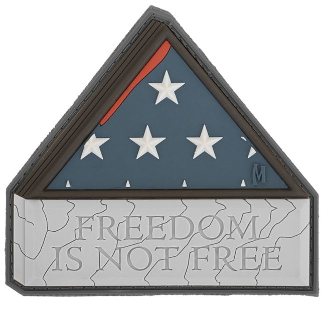 Maxpedition Freedom Is Not Free Patch SWAT 3in x 2.8in - Maxpedition