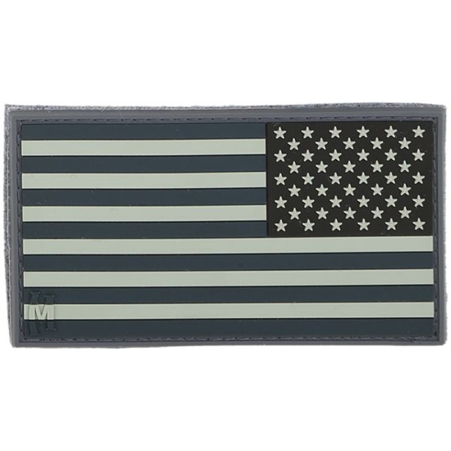 Maxpedition Reverse USA Flag Patch Large SWAT 3.25in x 1.75in - Maxpedition