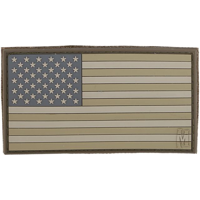 Maxpedition USA Flag Patch Large, Arid, 3.25in x 1.75in USA2A by USA Maxpedition Patches & Flags