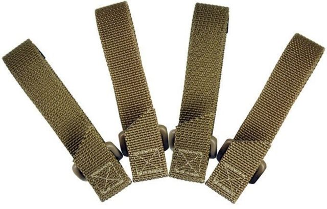 Maxpedition 3-inch Tactie - Khaki Pack of 4