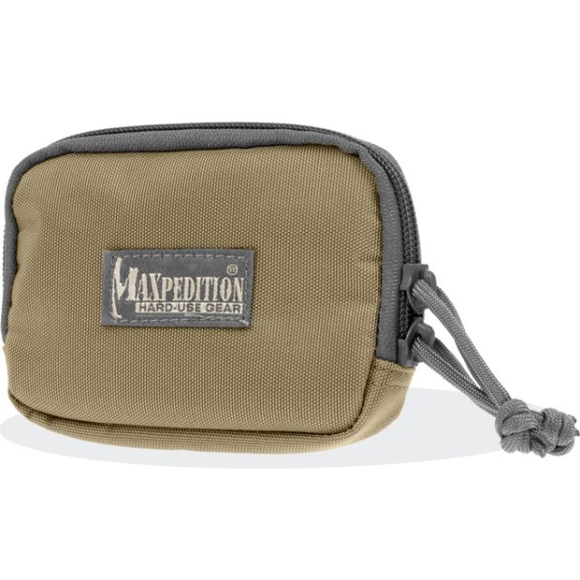 Maxpedition Hook-&-Loop 3x5in Zipper Pocket Khaki-Foliage