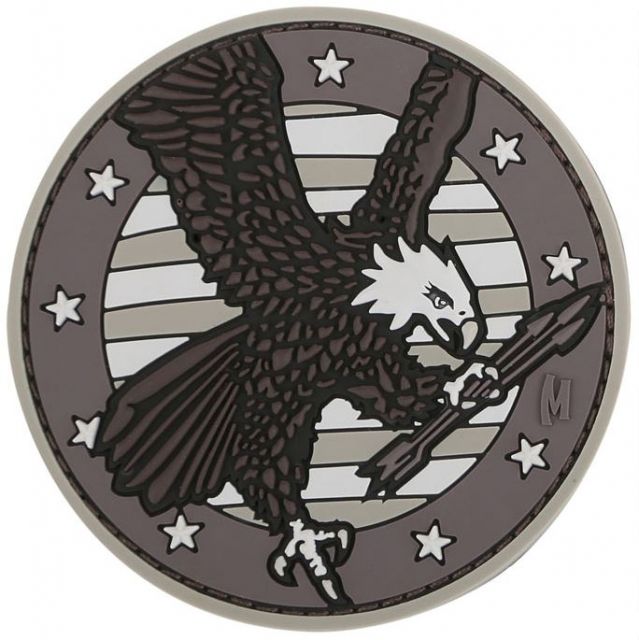 Maxpedition American Eagle Morale Patch,3.05x3.05in,Arid EAGLA by USA Maxpedition Patches & Flags
