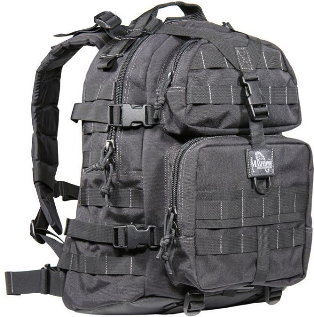 Maxpedition Condor-II Backpack w/ Room for Hydration Reservoir - Black - Maxpedition
