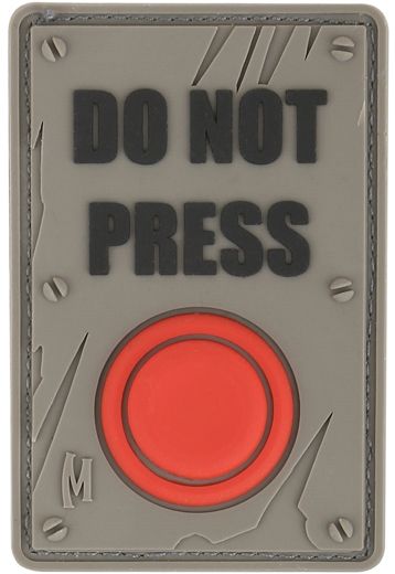 Maxpedition Do Not Press Patch SWAT - Maxpedition