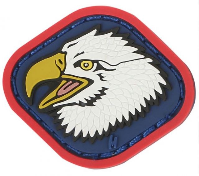 Maxpedition Eagle Head Morale Patch,1.5x1.25in,Full Color EGHDC