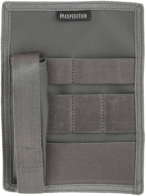 Maxpedition Entity Hook&Loop Admin Panel Gray - Maxpedition