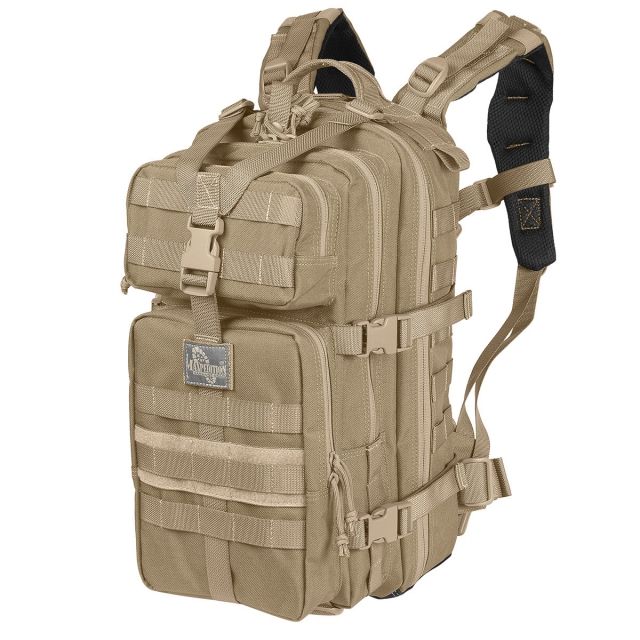 Maxpedition Falcon-II Backpack w/ Reservoir Hang-Tab - Khaki - Maxpedition