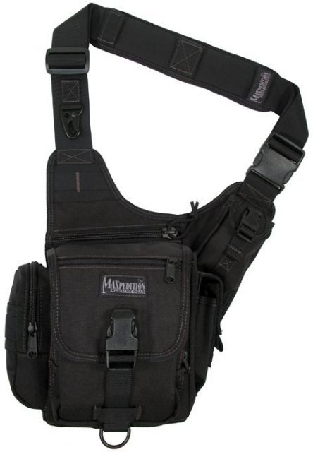 Maxpedition FatBoy Versipack Shoulder Bag - Black