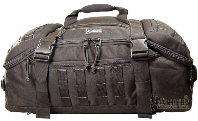 Maxpedition Fliegerduffel Adventure Bag w/ PALS - Black