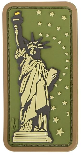 Maxpedition Lady Liberty Morale Patch,1.3x2.6in,Arid LBTYA by USA Maxpedition Patches & Flags