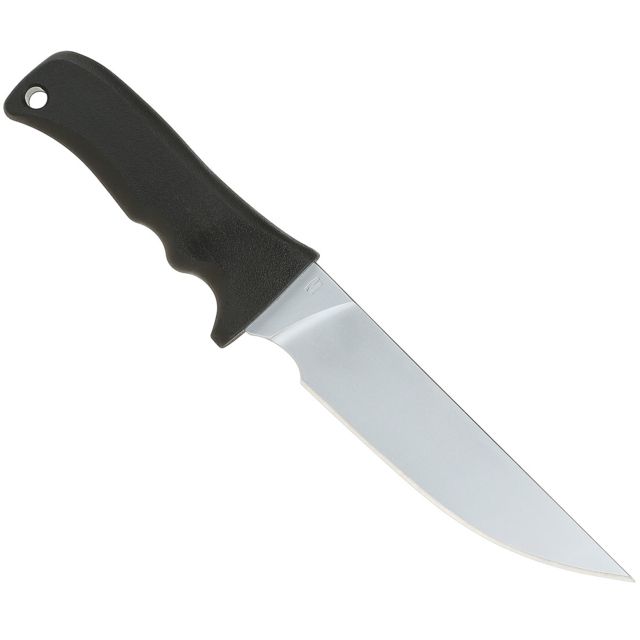Maxpedition Large Fishbelly Fixed Blade Knife6.25in D2 Tool Steel Black Nylon Handle - Maxpedition