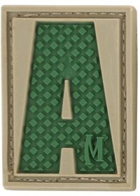 Maxpedition Letter Patch A, Arid LETAA by USA Maxpedition Patches & Flags
