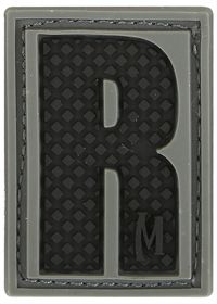 Maxpedition Letter Patch R, SWAT LETRS by USA Maxpedition Patches & Flags