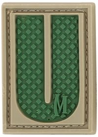 Maxpedition Letter Patch U, Arid LETUA by USA Maxpedition Patches & Flags
